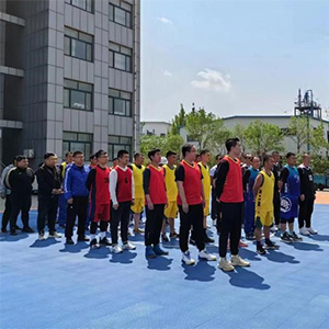 庆五一、迎五四职工篮球赛